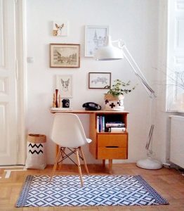 Home Office Pequeno: 20 exemplos! Sala/Decoração/decoration – Photo: Reprodução