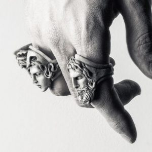 Anéis/Rings Masculinos/Tomboy / Imagem: Pinterest / Reprodução 