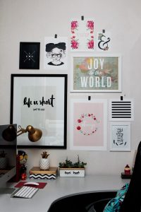 Home Office Pequeno: 20 exemplos! Quarto/Decoração/decoration – Photo: Reprodução