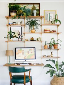 Home Office Pequeno: 20 exemplos! Sala/Decoração/decoration – Photo: Reprodução