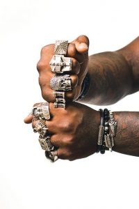 Anéis/Rings Masculinos/Tomboy- Caveras / Imagem: Pinterest / Reprodução