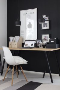 Home Office Pequeno: 20 exemplos! Sala/Decoração/decoration – Photo: Reprodução