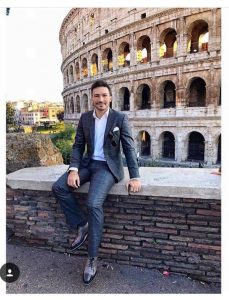 Thiago Freire em Rome, Italy / Looks para viagens 