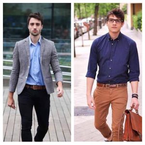 O que usar em uma entrevista de emprego/Estágio - Pleno /Homens - Bugre Moda/ Imagem: Reprodução 