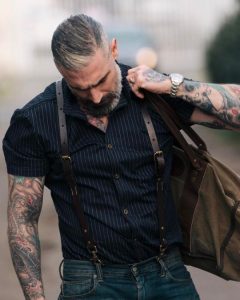 Looks para homens maduros / Blog Bugre Moda / Imagem: Reprodução 