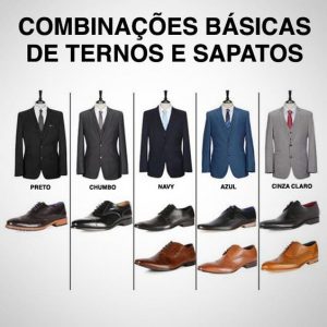 Sapatos sociais - Moda Masculina e Tomboy / Bugre Moda Imagem: Reprodução / Pinterest 