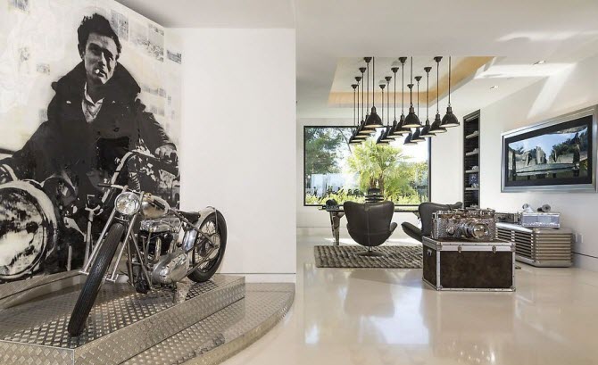 20 ideias de decoração para os apaixonados por motos! Blog Bugre Moda / Imagem: Reprodução 