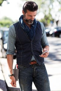 Looks para homens maduros / Blog Bugre Moda / Imagem: Reprodução 