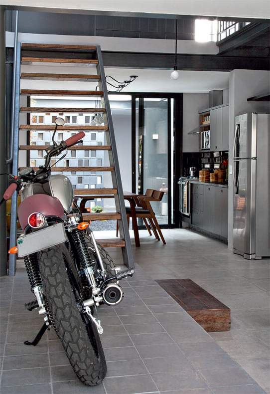 20 ideias de decoração para os apaixonados por motos! Blog Bugre Moda / Imagem: Reprodução 