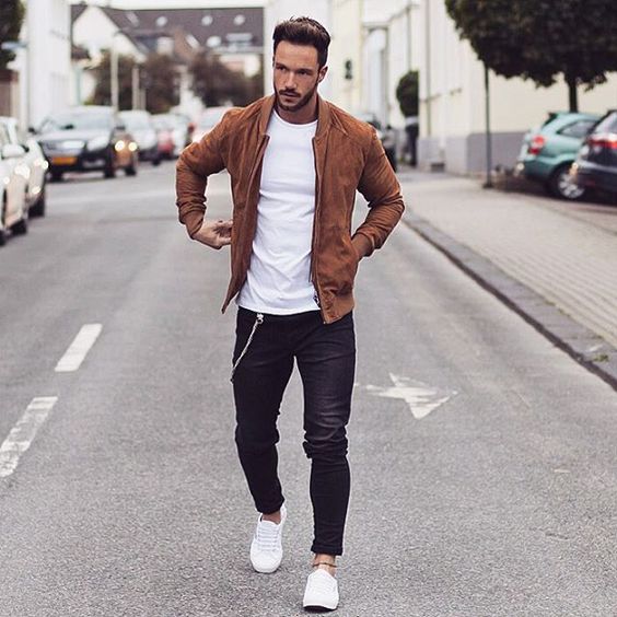 40 Ideias de jaquetas bomber - Moda masculina / Bugre Moda / Imagem: Reprodução