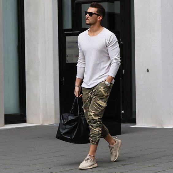 45 ideias de Moda Camuflada! Homens / Blog Bugre Moda / Imagens: Reprodução