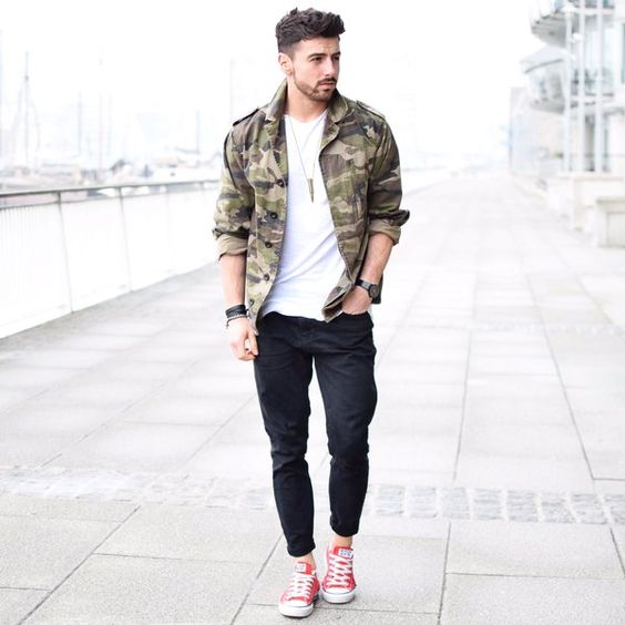 45 ideias de Moda Camuflada! Homens / Blog Bugre Moda / Imagens: Reprodução