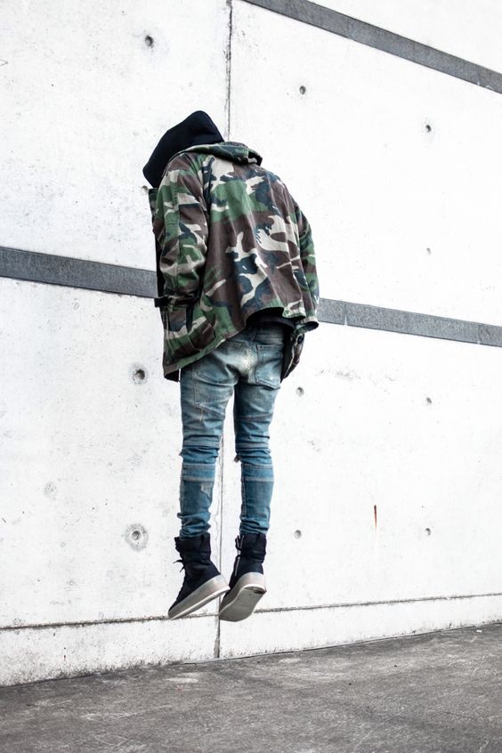 45 ideias de Moda Camuflada! Homens / Blog Bugre Moda / Imagens: Reprodução