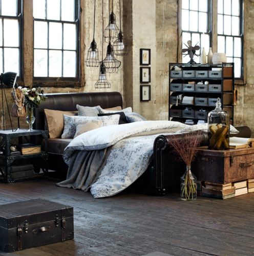 30 Inspirações de design para o quarto masculinos / Blog Bugre Moda / Imagem: Reprodução