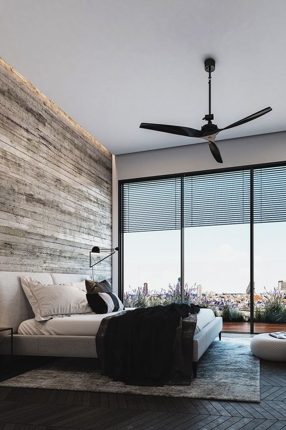 30 Inspirações de design para o quarto masculinos / Blog Bugre Moda / Imagem: Reprodução
