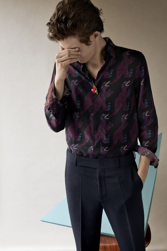 30 ideias de camisas com grandes estampas / Blog Bugre Moda / Reprodução: Pinterest - Reprodução 