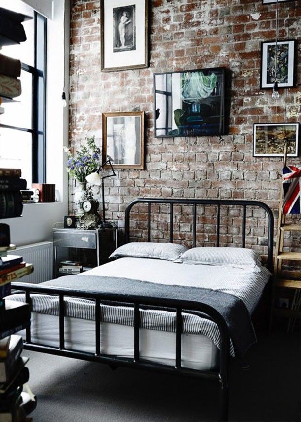 30 Inspirações de design para o quarto masculinos / Blog Bugre Moda / Imagem: Reprodução