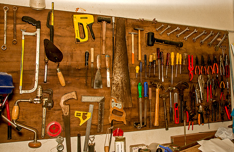 Mais de 50 ideias para organizar suas ferramentas! Decoração! Blog Bugre Moda / Imagem: Reprodução 