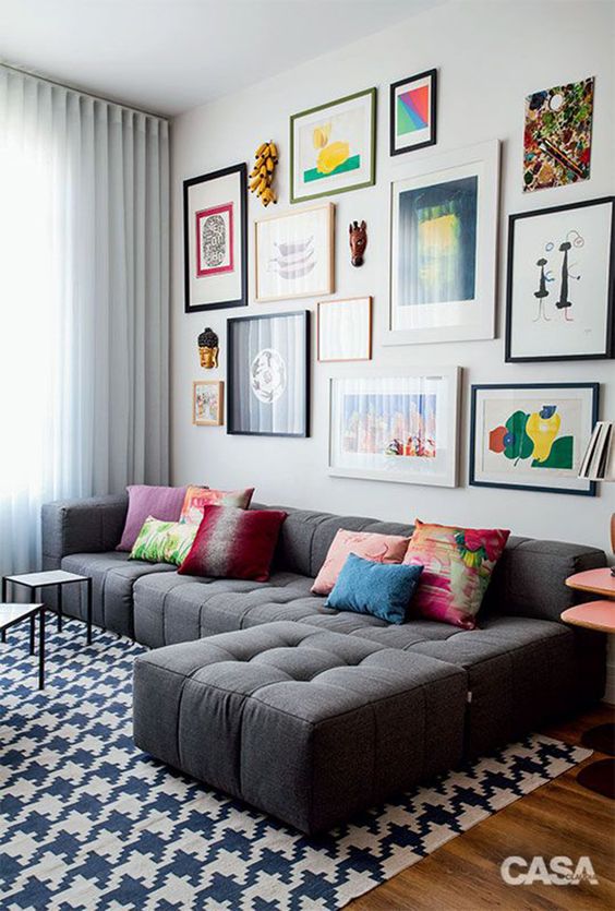 30 Ideias de quadrinhos decorativos / Blog Bugre Moda / Imagem: Reprodução 