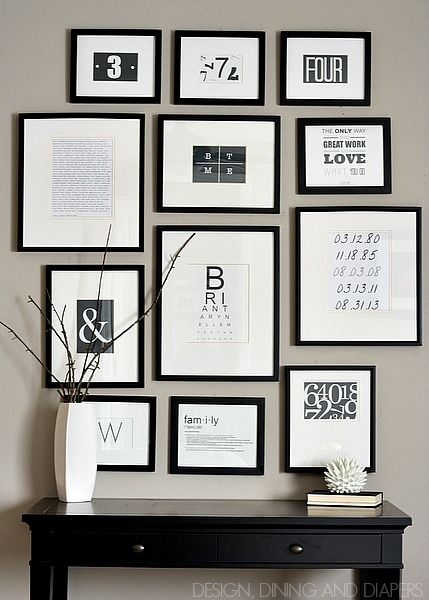 30 Ideias de quadrinhos decorativos / Blog Bugre Moda / Imagem: Reprodução 