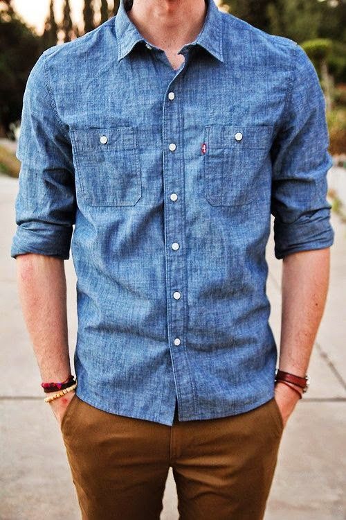 10 Ideias de como usar calças chino! Moda Masculina/Tomboy