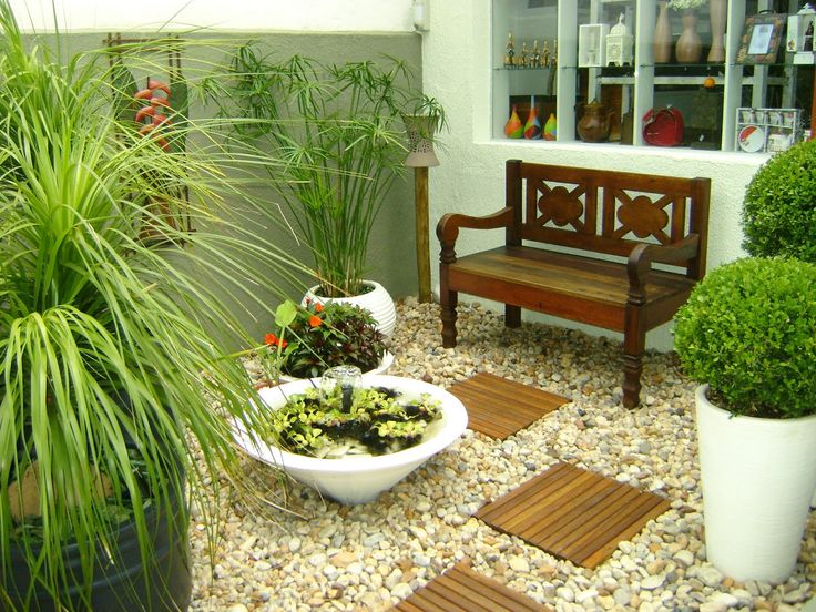 20 Ideias de jardins simples para pequenos espaços em casa! Blog Bugre Moda!