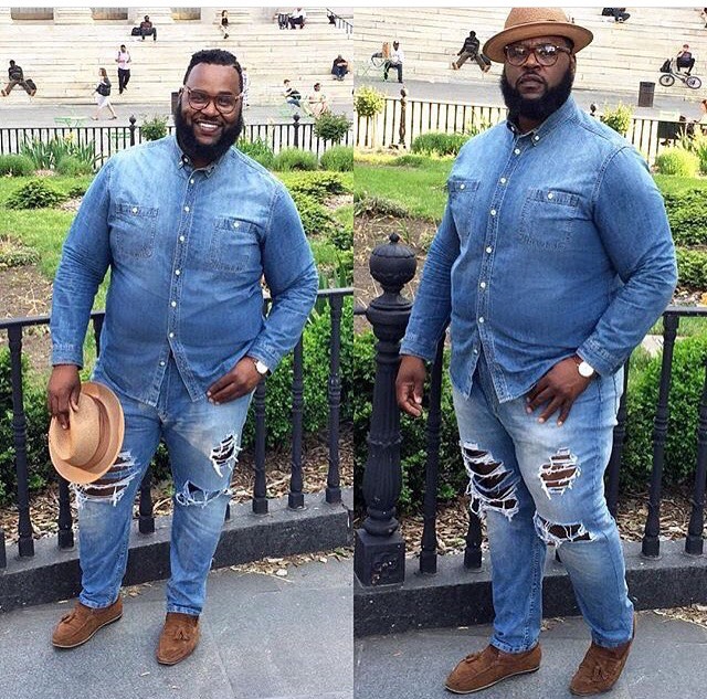 Qual é a importante da representatividade do homem negro no universo da moda? Blog Bugre Moda! Imagem: @thebigfashionguy 