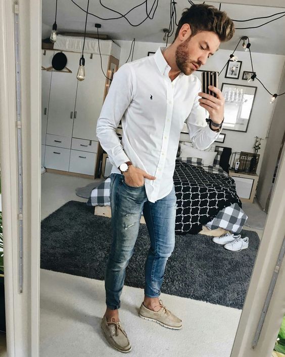 CAMISA SOCIAL PRA FORA DA CALÇA! USAR OU NÃO USAR? Moda Masculina! Imagem: Reprodução 