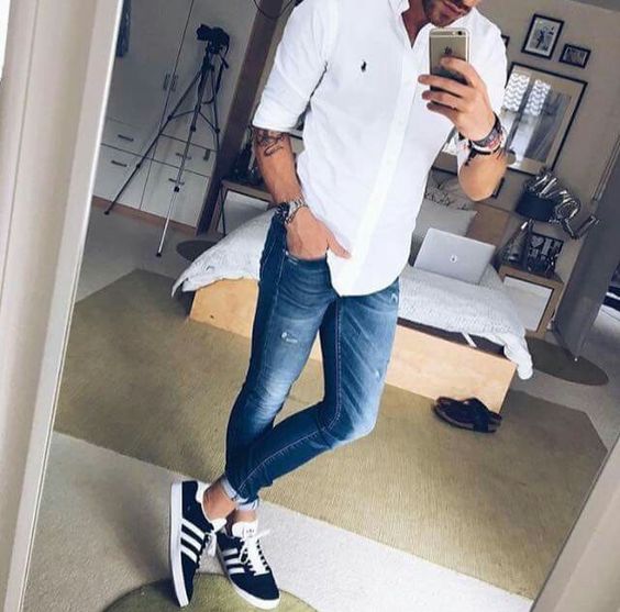 CAMISA SOCIAL PRA FORA DA CALÇA! USAR OU NÃO USAR? Moda Masculina! Imagem: Reprodução 