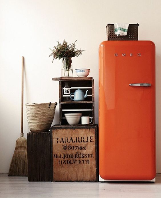 15 ideais! Refrigerador SMEG Anos 50! Eletrodomésticos vintage! Decoração! Blog Bugre Moda! 