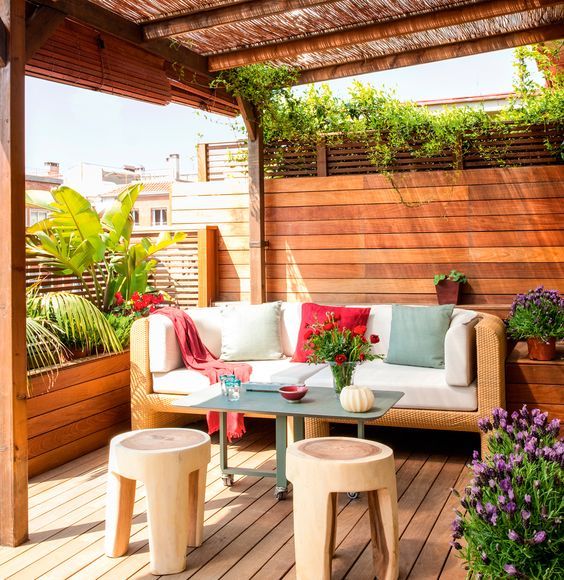 10 Ideias de decoração para terraços/coberturas! Blog Bugre Moda! Imagem: Reprodução 