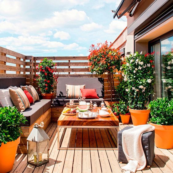 10 Ideias de decoração para terraços/coberturas! Blog Bugre Moda! Imagem: Reprodução 