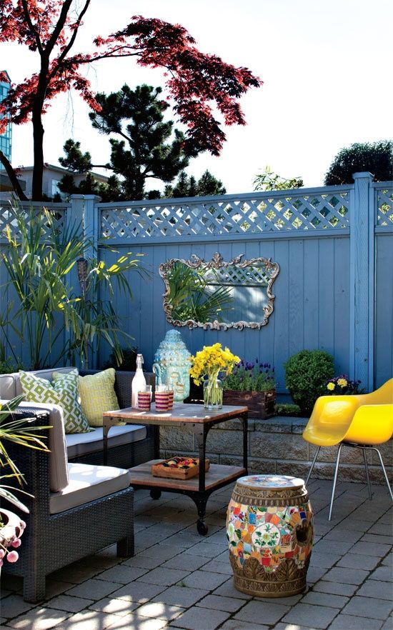 10 Ideias de decoração para terraços/coberturas! Blog Bugre Moda! Imagem: Reprodução 