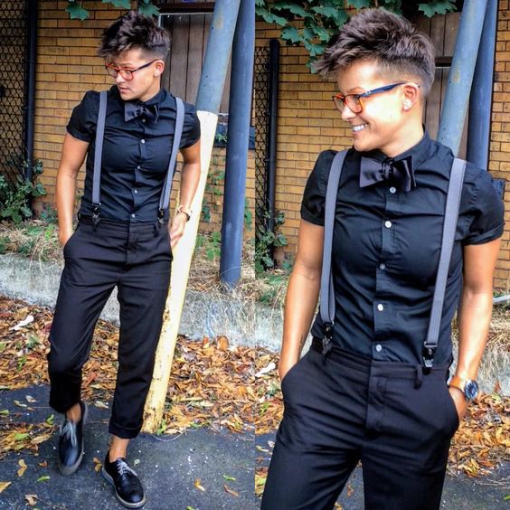 Você sabe o que é estilo Tomboy? Blog Bugre Moda/ Imagem: Pinterest/Reprodução 