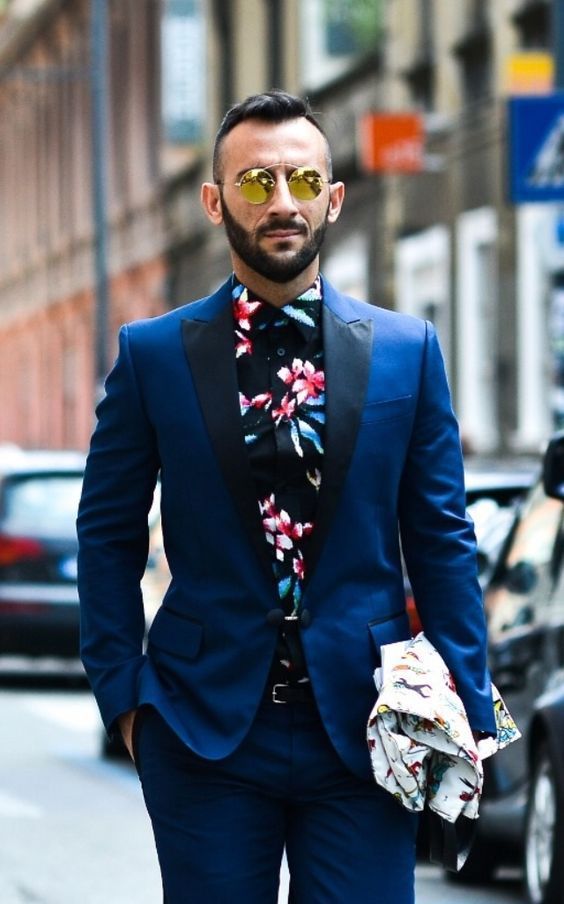 Blazer + Camisa Estampada! Como usar? 20 ideias! Moda Masculina e Tomboy!