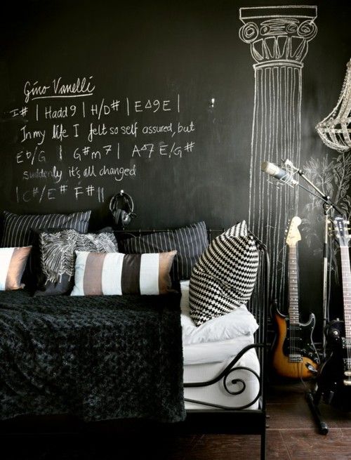 10 ideias de parede de quadro-negro! Decoração! Blog Bugre Moda/ Imagem: Reprodução