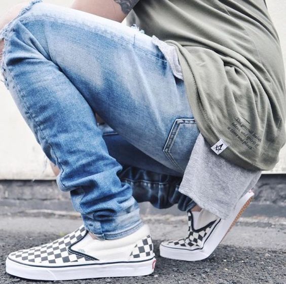 Aprenda a usar tênis/sneaker com estampa quadriculada! Moda Masculina e Tomboy! 