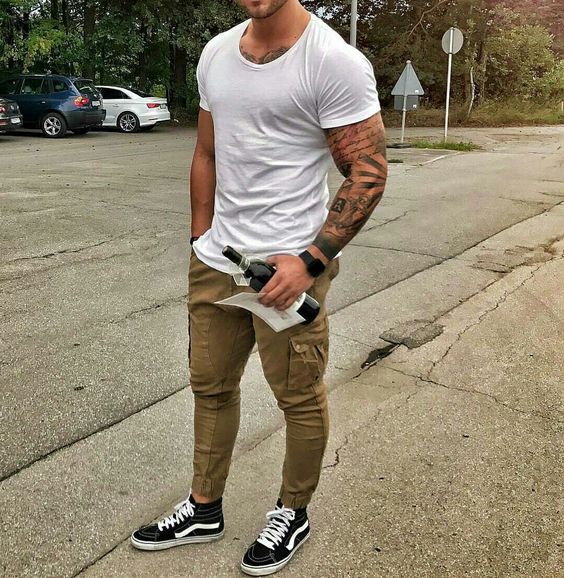 10 Ideias de looks para homens fortes! Blog Bugre Moda! Imagem: Reprodução