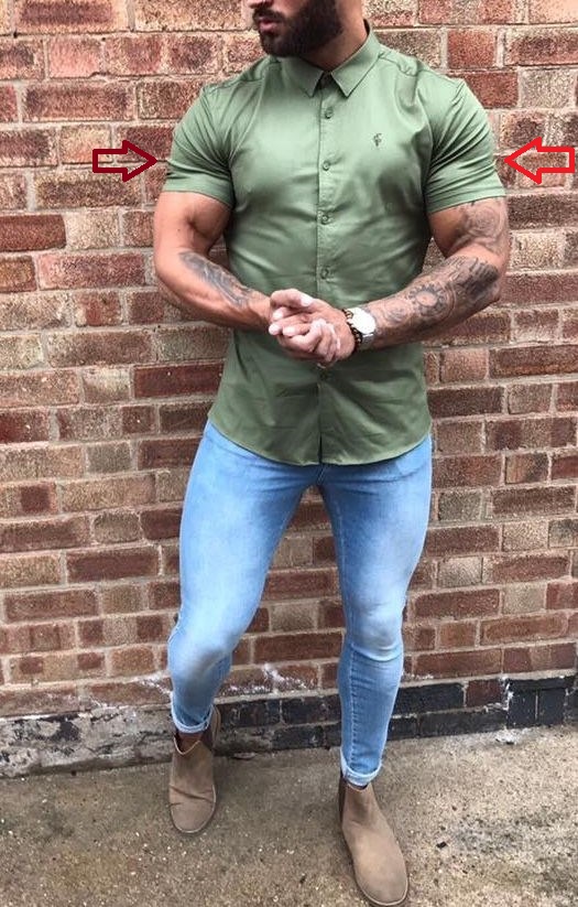 10 Ideias de looks para homens fortes! Blog Bugre Moda! Imagem: Reprodução