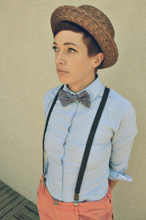 Você sabe o que é estilo Tomboy? Blog Bugre Moda/ Imagem: Pinterest/Reprodução 