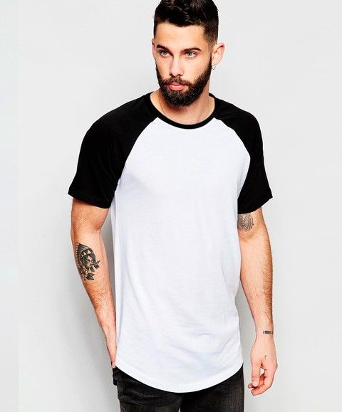 Camisetas Raglan! 15 ideias - Moda Masculina e Tomboy! Imagem: Reprodução 