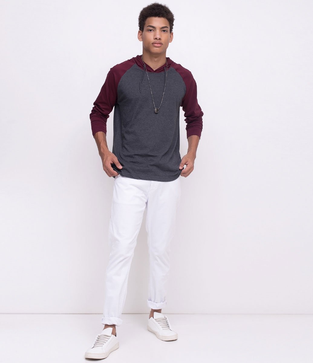 Camisetas Raglan! 15 ideias - Moda Masculina e Tomboy! Imagem: Reprodução 