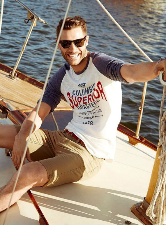 Camisetas Raglan! 15 ideias - Moda Masculina e Tomboy! Imagem: Reprodução 