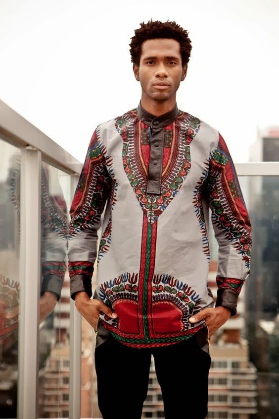 Camisas e batas dashiki/África /Blog Bugre Moda – Imagem: Reprodução 