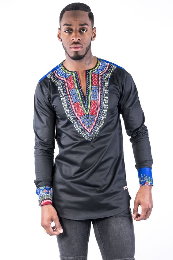 Camisas e batas dashiki/África /Blog Bugre Moda – Imagem: Reprodução 