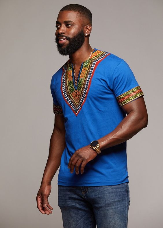 Camisas e batas dashiki/África /Blog Bugre Moda – Imagem: Empresa Diyanu