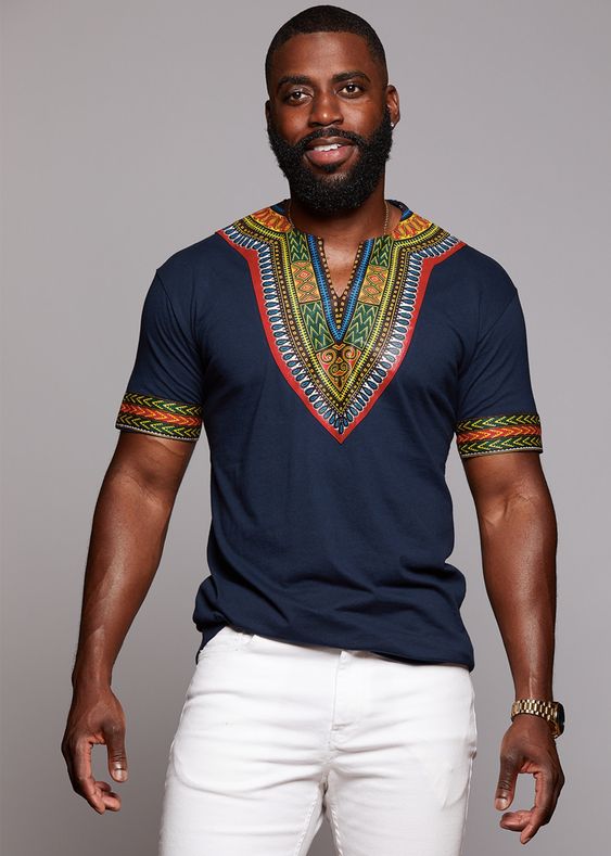 Camisas e batas dashiki/África /Blog Bugre Moda – Imagem: Emprenda Diyanu