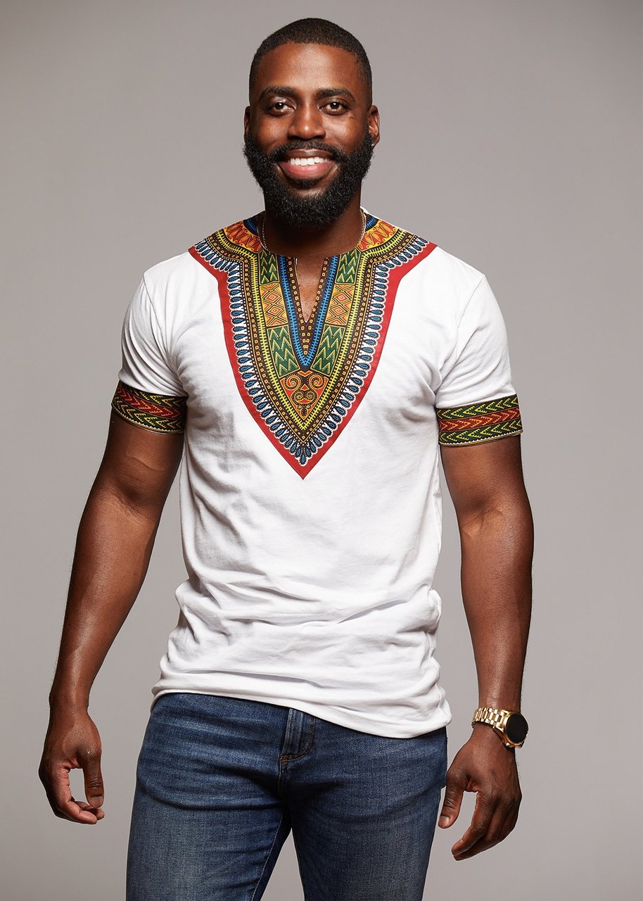 Camisas e batas dashiki/África /Blog Bugre Moda – Imagem: Empresa Diyanu