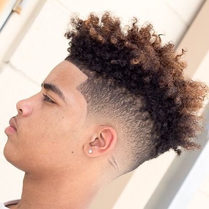 15 Cortes de cabelo crespo! Moda Masculina! Imagem: Reprodução