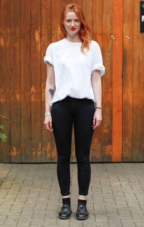 Estilo Tomboy: Camisa branca! Peça coringa! Imagem: Reprodução